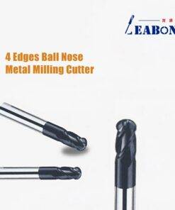 4-Edges-Ball-Nose-Metal-Milling-Cutter-Tiain-Coated-Tungsten-Steel-Router-Bit
