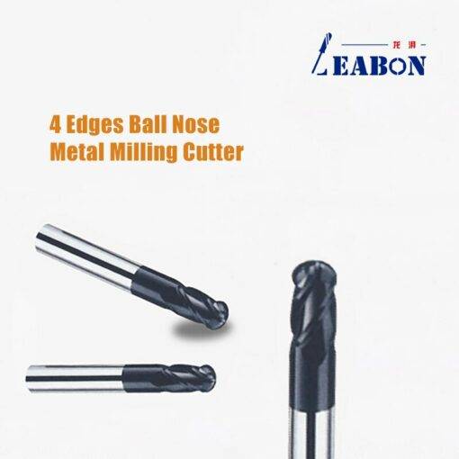4-Edges-Ball-Nose-Metal-Milling-Cutter-Tiain-Coated-Tungsten-Steel-Router-Bit