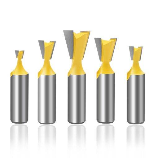 5pcs-12mm-Shank-Dovetail-Joint-Router-Bits