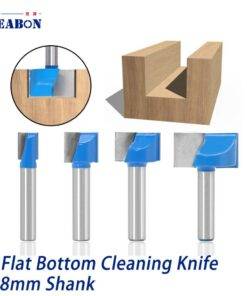 8mm-Shank-DIY-Tool-Wood-Dovetail-Milling-Router-Bits-Flat-Bottom-Cleaning-Knife