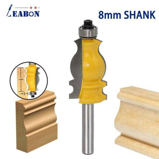 8mm-shank-Architectural-Cemented-Carbide-Molding-Router-Bit-Trimming-Wood