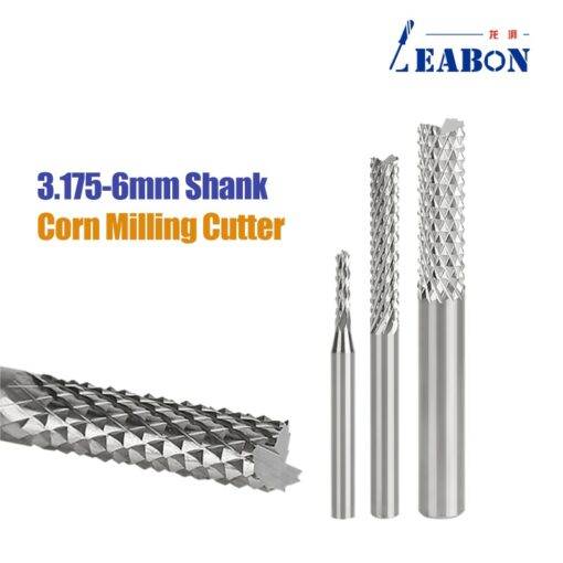 Corn-Milling-Cutter-3-175mm-4mm-to-6mm-Shank-Nano-Level-Carbide-Bit