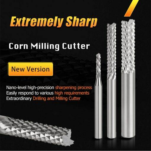 Corn-Milling-Cutter-8mm-to-12mm-Shank-Nano-Level-Carbide-Bit