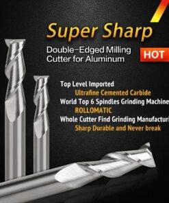 Double-Edged-Metal-Milling-Cutter
