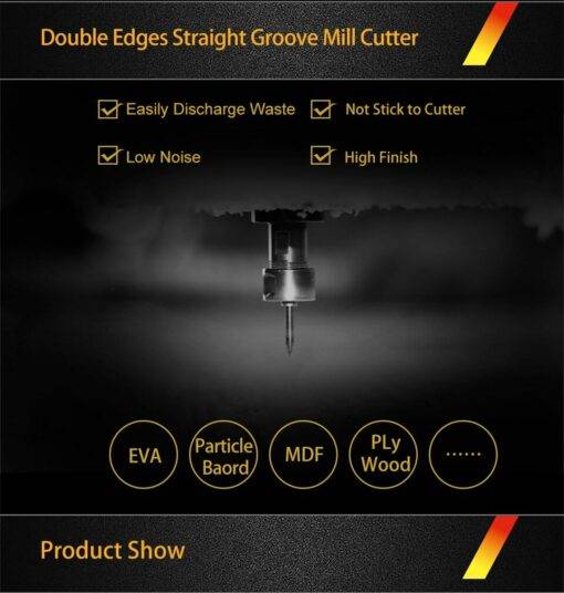Double-Edges-Mill-Cutter-Straight-Groove