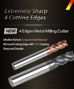 Four-Cutting-Edges-Metal-Milling-Cutter
