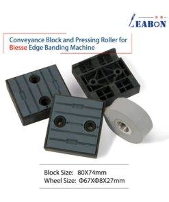 Varies Edge banding machine conveyor block and pressing roller