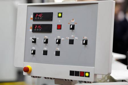 edge banding machine control panel