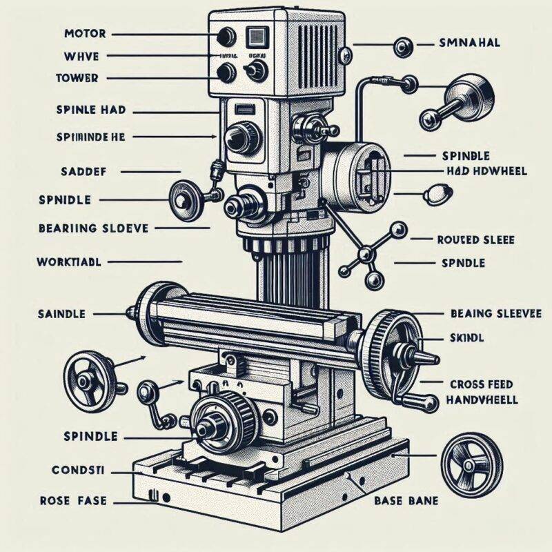 The Essential Parts of a CNC Mill and How They Work